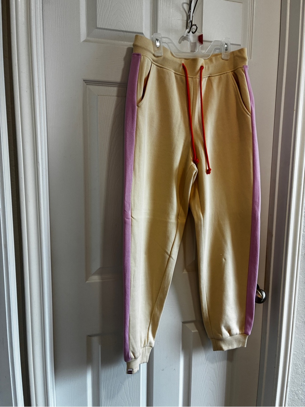 2 piece set Cream Zip-Up Jacket with pants - Picture 8 of 8